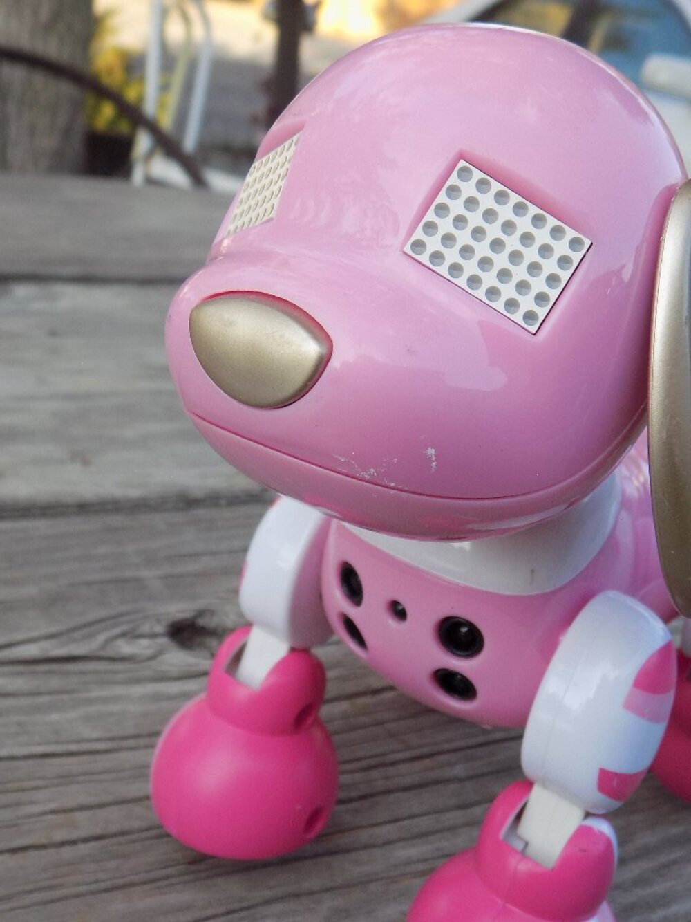 ELECTRONIC Puppy Dog MISSING A EAR *